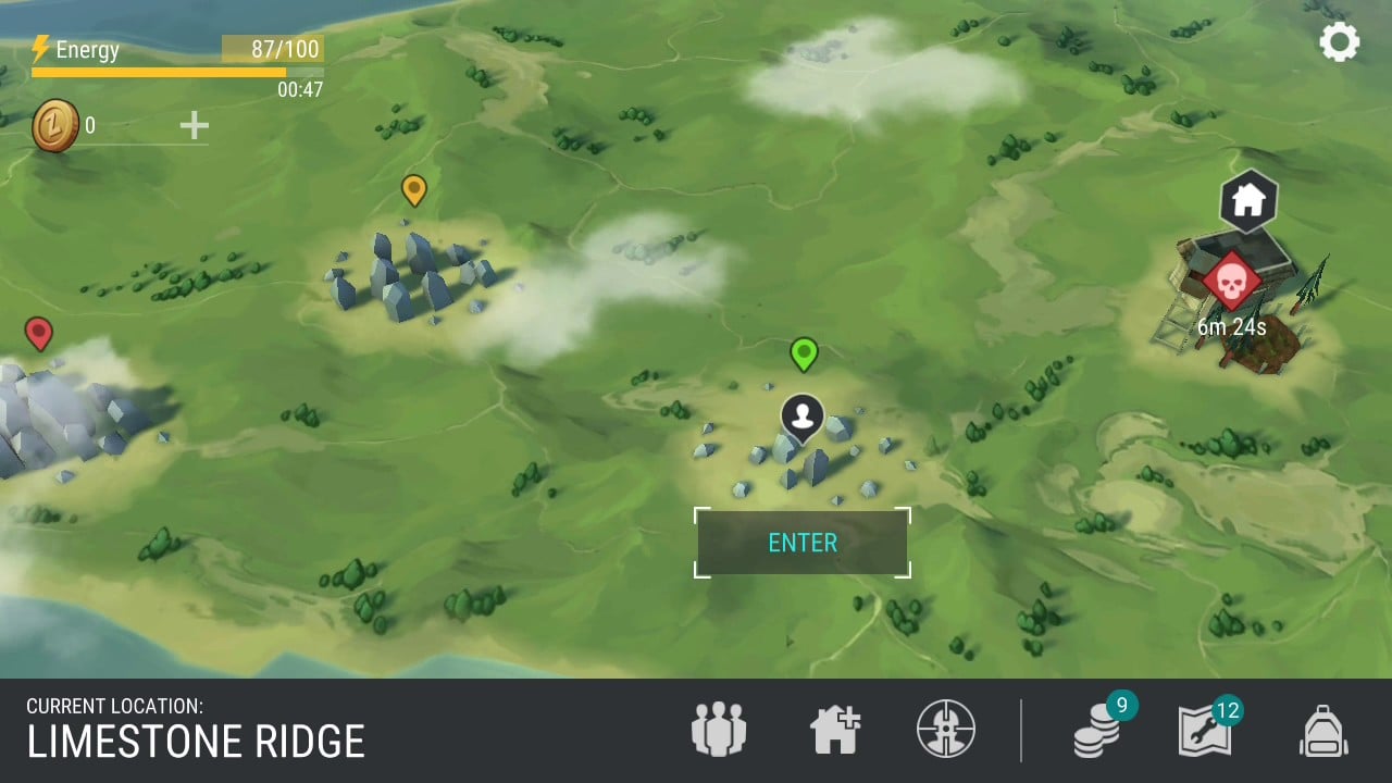 Limestone Ridge Power Line Limestone Ridge, Cliffs dan Spires - Last Day on Earth: Survival - Jonooit