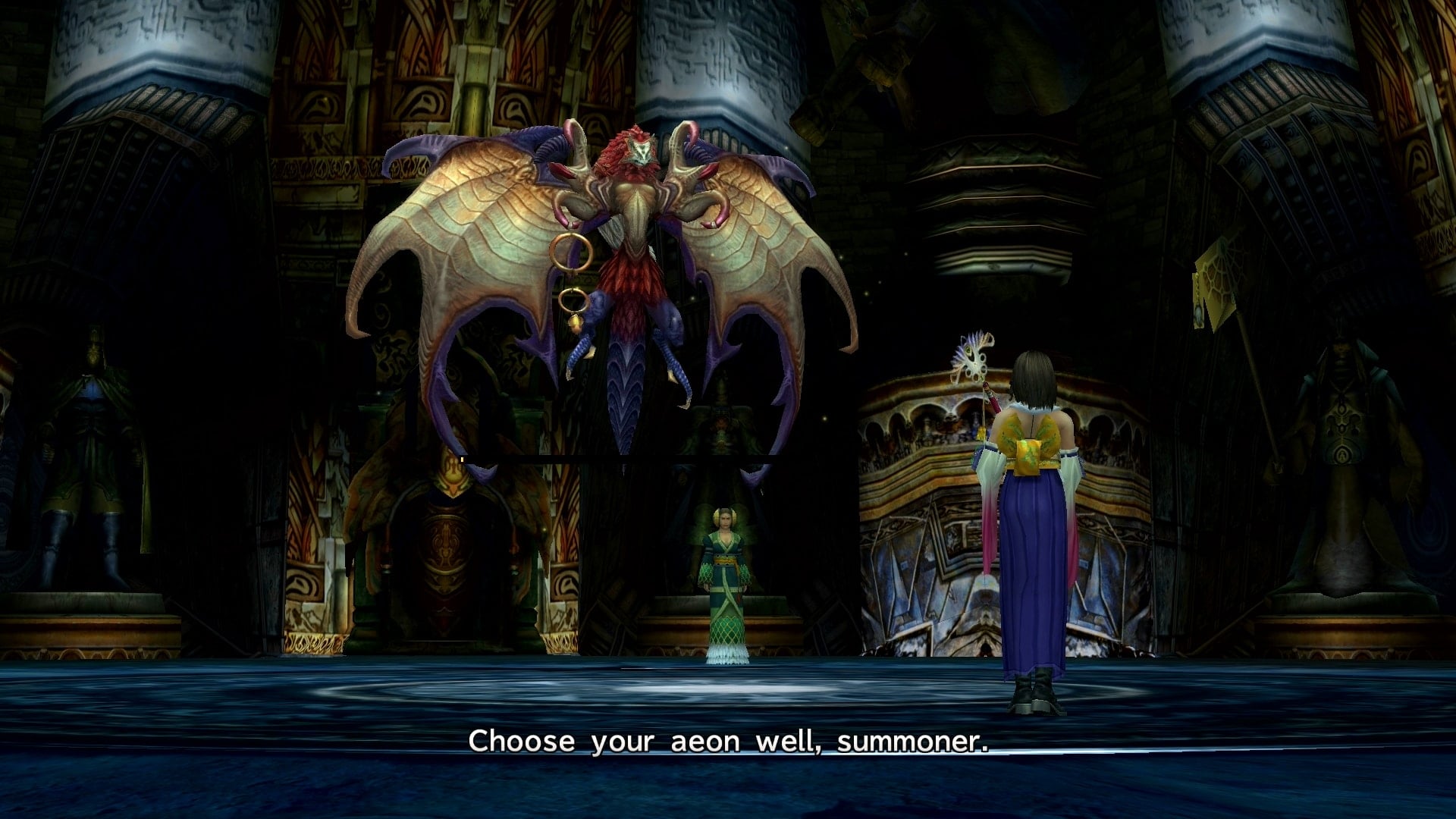 Panduan Final Fantasy X Extra Area: Remiem Temple.